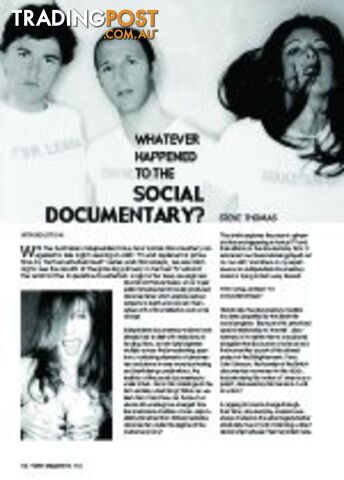 Whatever Happened to the Social Documentary?