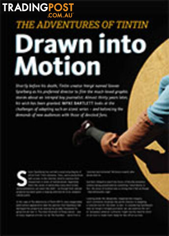 Drawn into Motion: The Adventures of Tintin