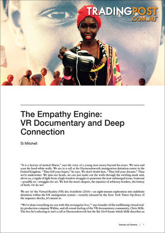 Empathy Engine, The: VR Documentary and Deep Connection