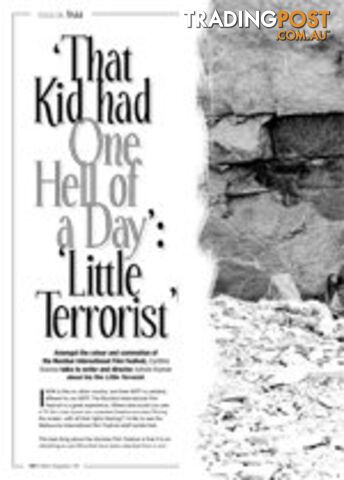 That Kid Had One Hell of a Day: Little Terrorist