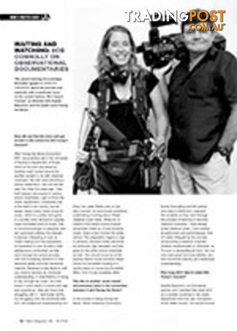 Waiting and Watching: Bob Connolly on Observational Documentaries