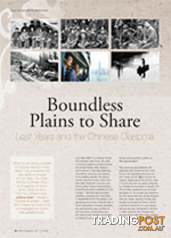 Boundless Plains to Share: Lost Years and the Chinese Diaspora