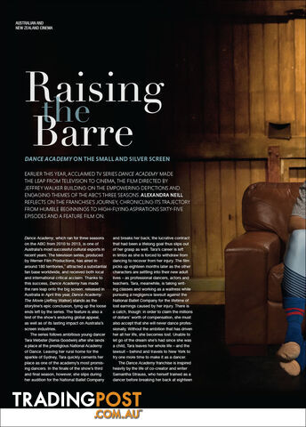 Raising the Barre: 'Dance Academy' on the Small and Silver Screen