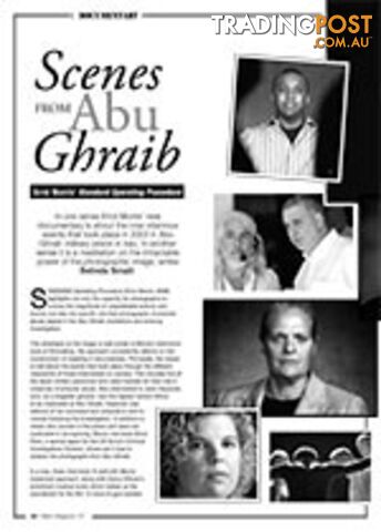 Scenes from Abu Ghraib: Errol Morris' Standard Operating Procedure