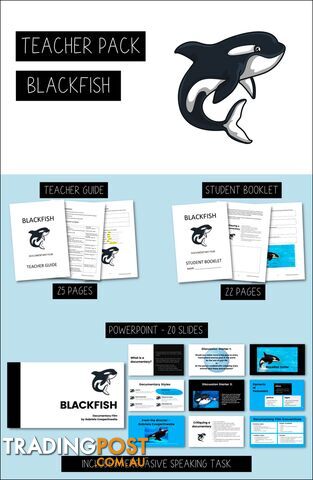 Blackfish (Teacher Pack)