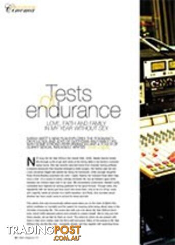 Tests of Endurance: Love, Faith and Family in My Year Without Sex