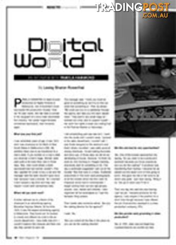 Digital World: An Interview with Pamela Hammond