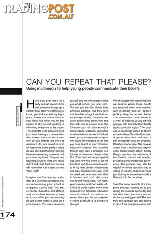 Can You Repeat That Please? Using Multimedia to Help Young People Communicate...
