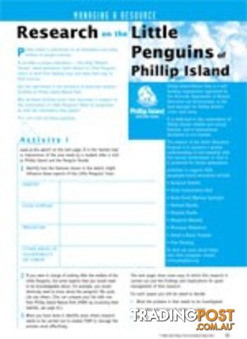 How does research protect natural resources? Phillip Island case study.