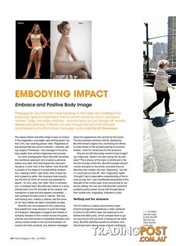 Embodying Impact: Embrace and Positive Body Image