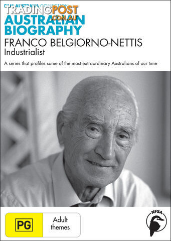 Australian Biography Series - Franco Belgiorno-Nettis (3-Day Rental)