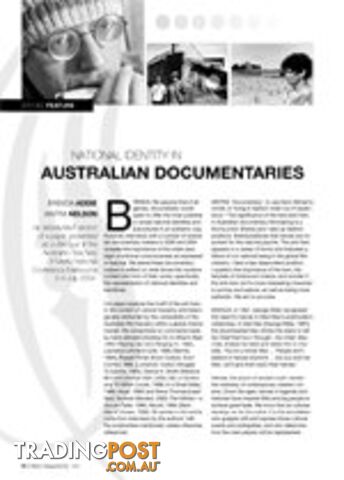National Identity in Australian Documentaries