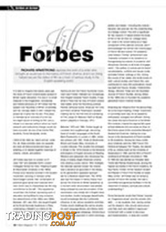 Scribes on Screen: Jill Forbes