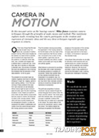 Camera in Motion