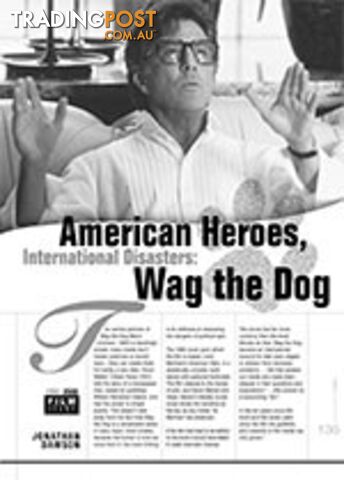 American Heroes, International Disasters: Wag the Dog