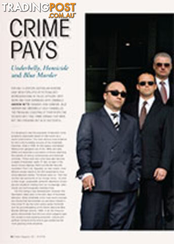 Crime Pays: Underbelly, Homicide and Blue Murder