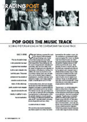 Pop Goes the Music Track: Scoring the Popular Song in the Contemporary Film...
