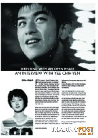 Directing With An Open Heart - An Interview With Yee Chih-Yen