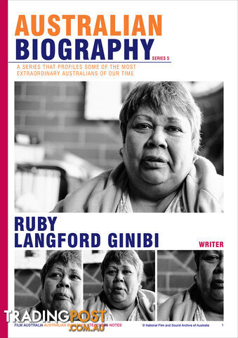 Australian Biography Series - Ruby Langford Ginibi (Study Guide)