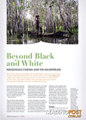 Beyond Black and White: Indigenous Cinema and the Mainstream