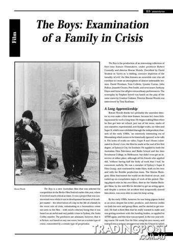 The Boys': Examination of a Family in Crisis