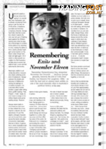 Remembering Exits and November Eleven