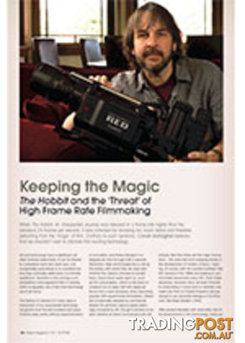 Keeping the Magic: The Hobbit and the 'Threat' of High Frame Rate Filmmaking