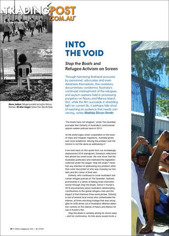 Into the Void: 'Stop the Boats' and Refugee Activism on Screen