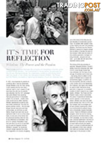 It's Time for Reflection: Whitlam: The Power and the Passion