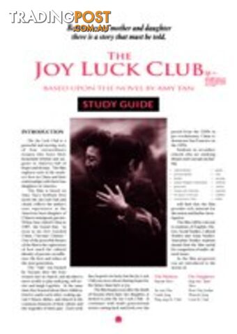 Joy Luck Club, The ( Study Guide)