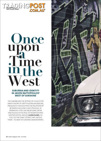 Once upon a Time in the West: Suburbia and Identity in Jason Raftopoulos' 'West of Sunshine' - photo 1 of 1