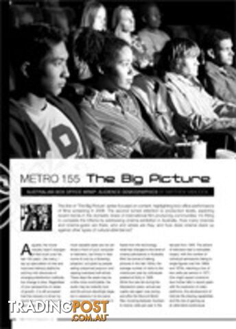 The Big Picture - Australian Box Office Wrap: Audience Demographics