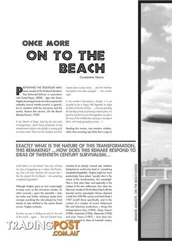 Once More on to the Beach