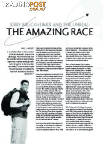 Jerry Bruckheimer and the Unreal: 'The Amazing Race'