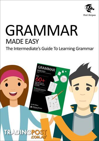 GRAMMAR MADE EASY (Online Lessons): The Intermediate's Guide to Learning Grammar (1-Year Rental)