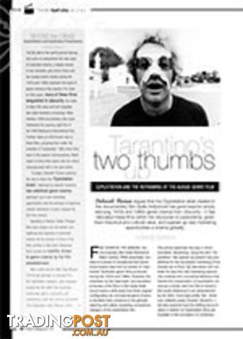Tarantino's Two Thumbs Up: Ozploitation and the Reframing of the Aussie Genre...