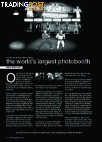 The World's Smallest Cinema: The World's Largest Photobooth