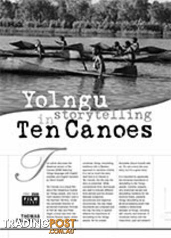 Yolngu Storytelling in Ten Canoes