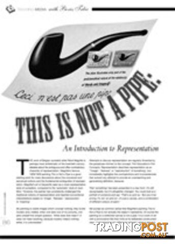 This is Not a Pipe: An Introduction to Representation