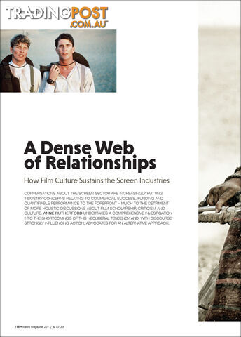 A Dense Web of Relationships: How Film Culture Sustains the Screen Industries