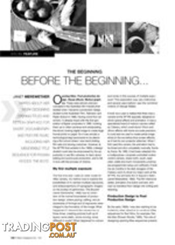 The Beginning Before the Beginning...