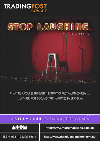 Stop Laughing... This Is Serious ( Study Guide)