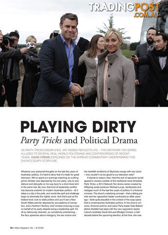 Playing Dirty: Party Tricks and Political Drama