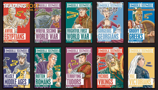 Horrible Histories: 10 Classic Editions (Box Set)