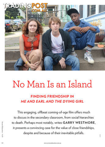 No Man Is an Island: Finding Friendship in Me and Earl and the Dying Girl