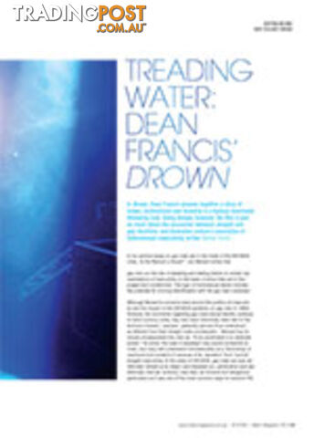 Treading Water: Dean Francis' Drown
