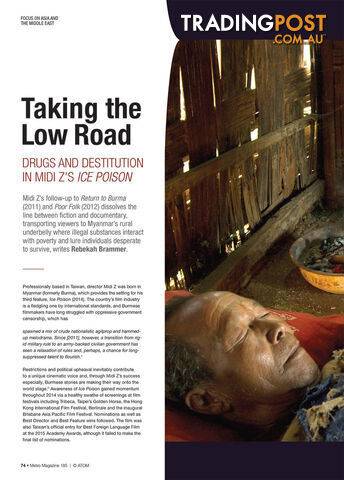 Taking the Low Road: Drugs and Destitution in Midi Z's Ice Poison
