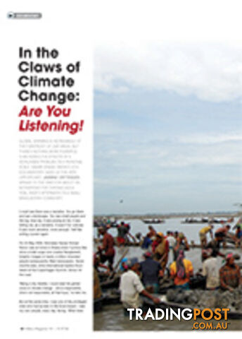 In the Claws of Climate Change: Are You Listening!