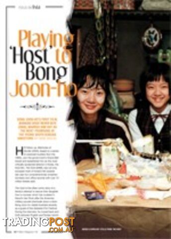 Playing Host to Bong Joon-ho