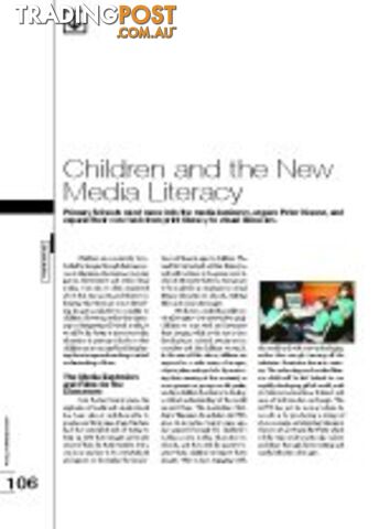 Children and the New Media Literacy